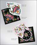 Салфетки с дизайном Корзина с цветами и Гранада