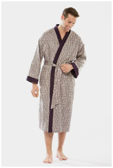 Мужской домашний халат Parole brown, кимоно