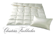 Пуховые одеяла Christian Fischbacher в шелковом покрытии